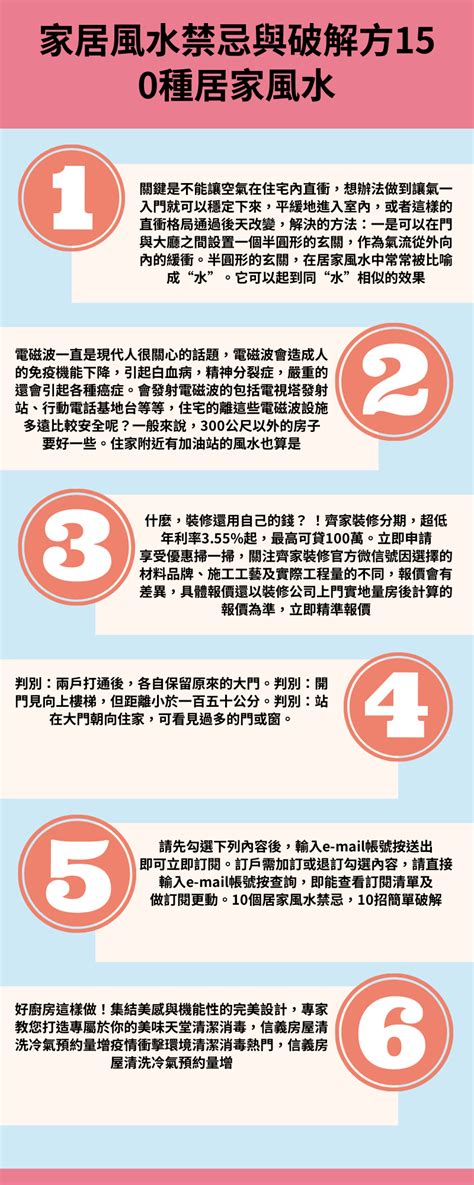 出門見牆壁|[超實用風水]150種居家風水常見的煞氣 和 化解方法－。閒妻VK。